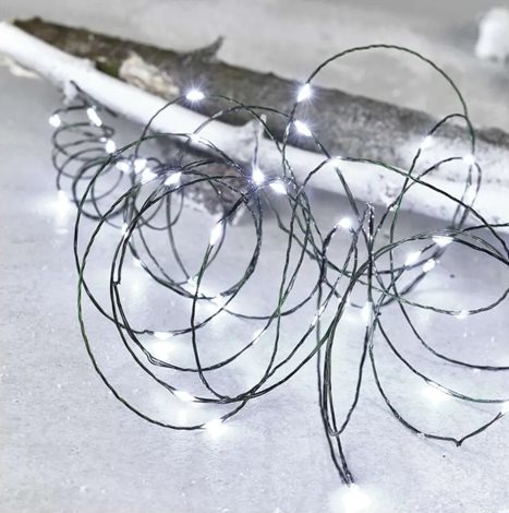 D3AC03 40LED XMAS NANO 4M G IP44 CW 4