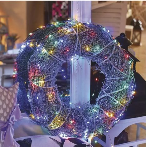D3AM01 40LED XMAS NANO 4M G IP44 MC 2