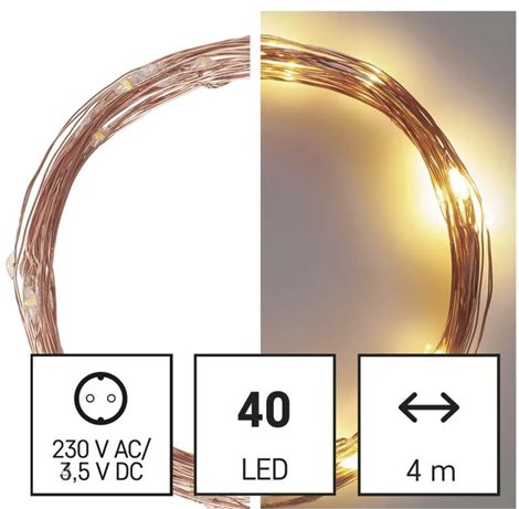 D3AW01 40LED XMAS NANO 4M C IP44 WW 2