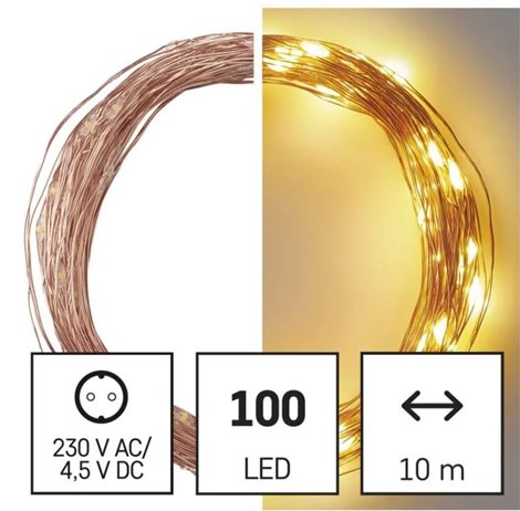 D3AW02 100LED XMAS NANO10M C IP44 WW 2