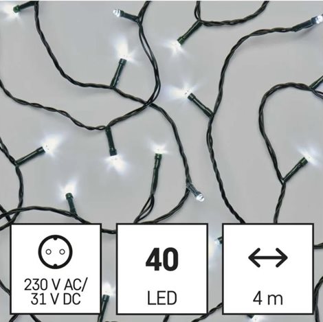 D4AC01 40LED XMAS CLS TIMER 4M CW 2