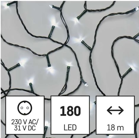 D4AC04 180LED XMAS CLS TIMER 18M CW 2