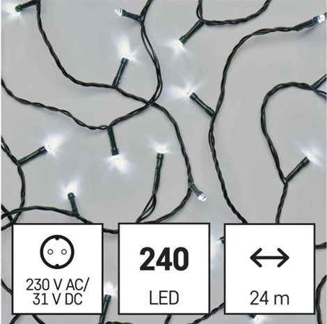 D4AC05 240LED XMAS CLS TIMER 24M CW 4