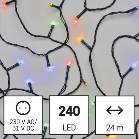 D4AM05 240 LED XMAS CLAS TIMER 24M MC 2