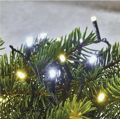 D4AN04 80LED XMAS CLS TIMER 8M WW/CW 2