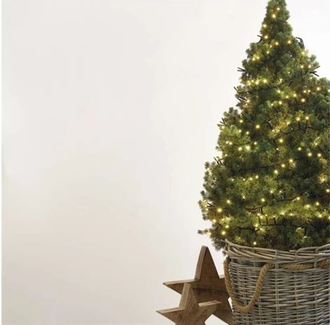 D4BW03 600LED XMAS CLUSTER 12M WW 3