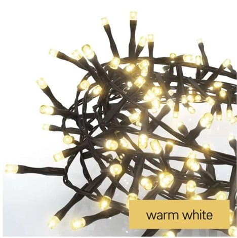 D4BW03 600LED XMAS CLUSTER 12M WW 1