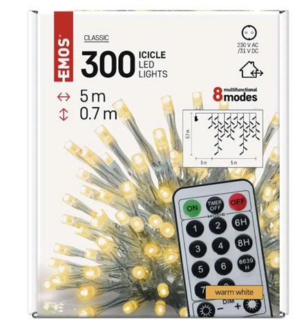 D4CW02 300LED XMAS IC.5M IP44 WW MF R 2