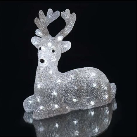 DCFC06 40LED XMAS REIND.IP44 CW 4