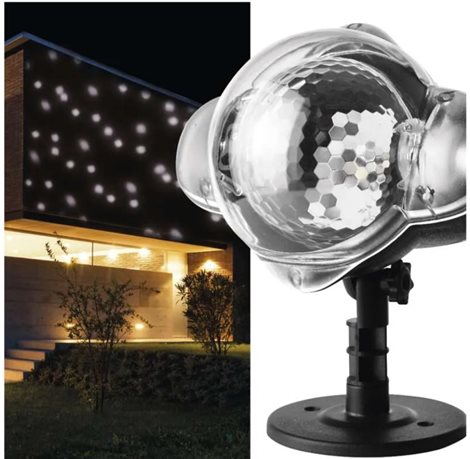 DCPC03 XMAS LED PROJECTOR SNOW IP44 1