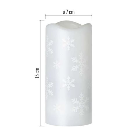 DCPC05 XMAS LED PROJECTOR CANDLE IP20 2