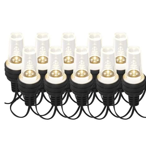 DCPC08 10PCS XMAS BULB IP44 CW 1