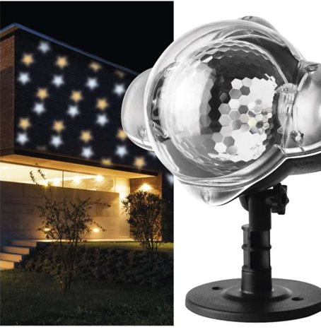 DCPN01 XMAS LED PROJECTOR STAR IP44 1