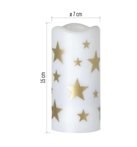 DCPW03 XMAS LED PROJECTOR CANDLE IP20 2