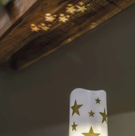 DCPW03 XMAS LED PROJECTOR CANDLE IP20 5