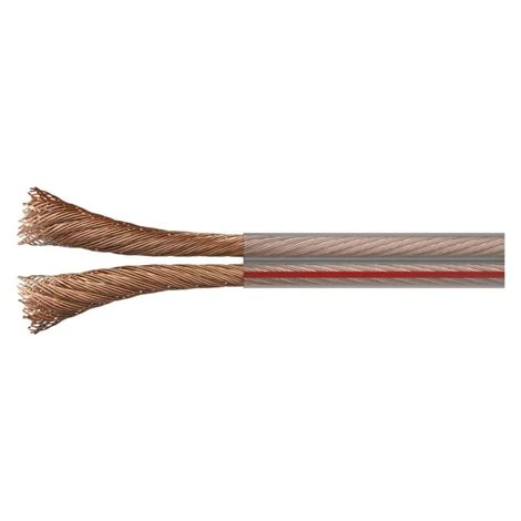 S8307 Dvojlinka nestíněná 2x0,75mm průhledná