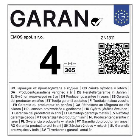 ZN1320 Nouzové svítidlo ORSU 6W 450lm 3h MT 19