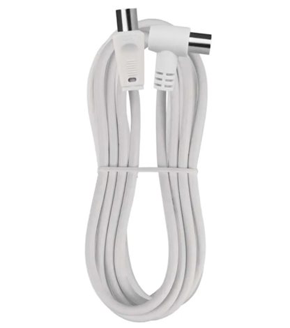 S30210 ANTÉNNÍ KOAX. KABEL 90° 2,5M 3