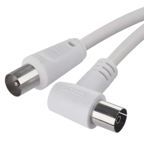 S30210 ANTÉNNÍ KOAX. KABEL 90° 2,5M 1