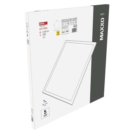 ZB1224 LED PANEL MAXXO V.Č 60×60 36W 4320LM IP20 NW UGR 10