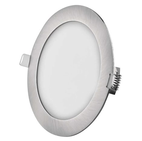 ZD1233 LED podhledové svítidlo NEXXO stříbrné kruh 12,5W, 1050lm, IP40, 3000-4000K, 17cm 1
