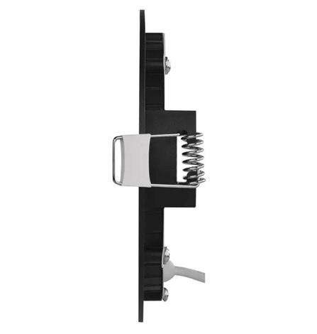 ZD1323 LED podhledové svítidlo NEXXO černé kruh 7W, 480l, 3000-4000K, IP40, 12cm 3