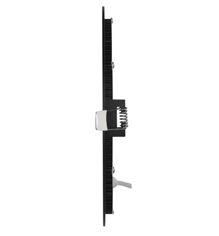 ZD1343 LED podhledové svítidlo NEXXO černé kruh 18W, 1600lm, 3000-4000K, IP40, 22,5cm 3