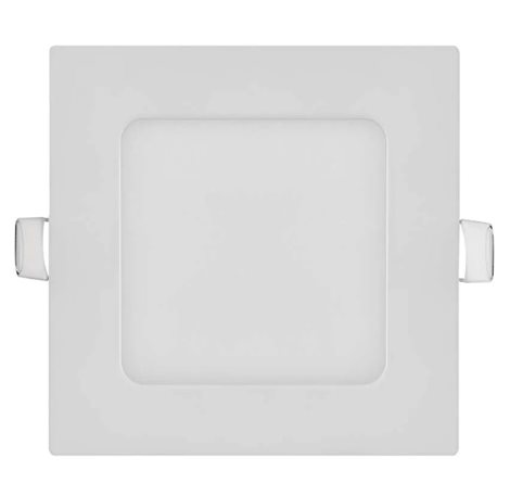 ZD2124 LED podhledové svítidlo NEXXO bílé čtverec 7W, 450lm, 3000K, IP40, 12x12cm 2