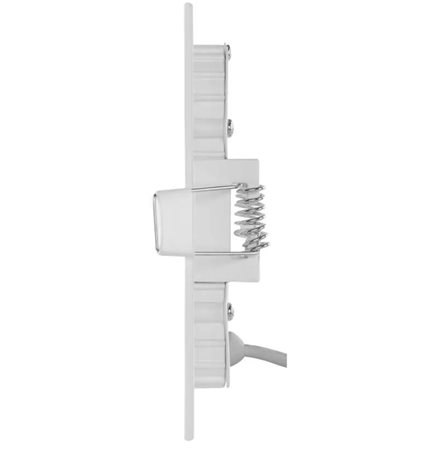 ZD2124 LED podhledové svítidlo NEXXO bílé čtverec 7W, 450lm, 3000K, IP40, 12x12cm 3