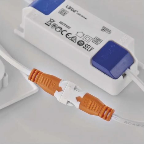 ZD2154 LED podhledové svítidlo NEXXO bílé čtverec 25W, 2000lm, 3000K, IP40, 30x30cm 6