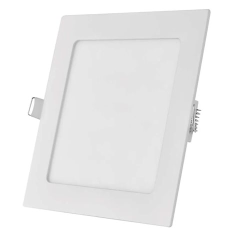 ZD2134 LED podhledové svítidlo NEXXO bílé čtverec 12,5W, 1000lm, 3000K, IP40, 17x17cm 1