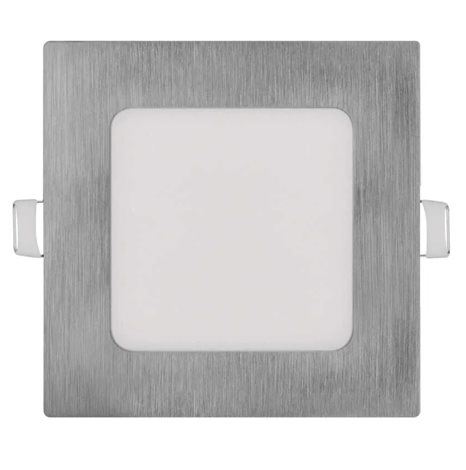 ZD2223 LED podhledové svítidlo NEXXO stříbrné čtverec, 12x12cm, 7W, 480lm, 3000-4000K 2