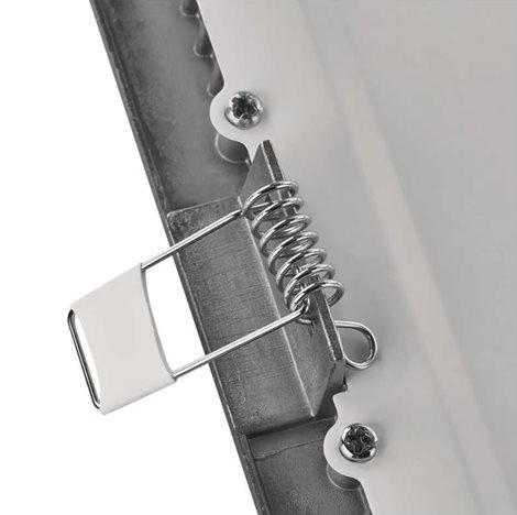 ZD2223 LED podhledové svítidlo NEXXO stříbrné čtverec, 12x12cm, 7W, 480lm, 3000-4000K 4