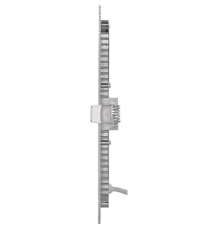 ZD2243 LED podhledové svítidlo NEXXO stříbrné čtverec, 22,5x22,5cm, 18W, 1600lm, 3000-4000K 3
