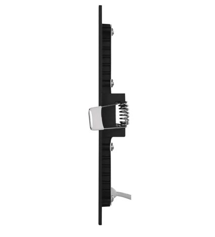 ZD2333 LED podhledové svítidlo NEXXO černé čtverec 12,5W, 1050lm, 3000-4000K, IP40, 17x17cm 3