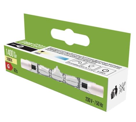 ZE0101 Lineární halogenová žárovka J78 80W R7s teplá bílá 1