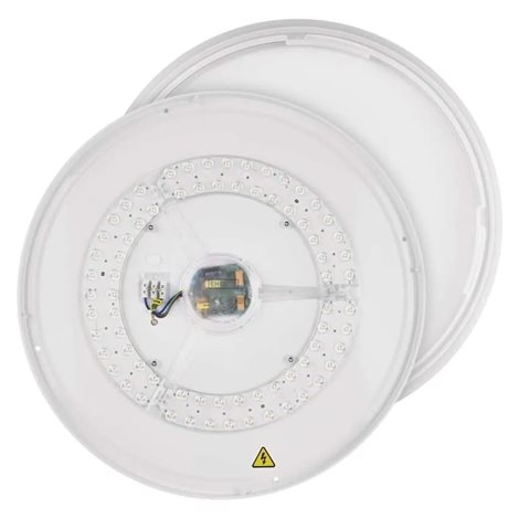ZM5117 LED přisazené svítidlo ILVI, kruhové 45W, stmívání+CCT, černá+dřevo 7