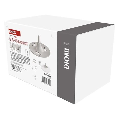 ZM9000 Závěsný kit pro LED svítidlo DIONI bílý 10