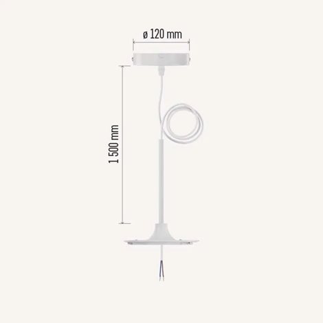 ZM9000 Závěsný kit pro LED svítidlo DIONI bílý 8