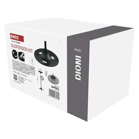 ZM9001 Závěsný kit pro LED svítidlo DIONI černý 10