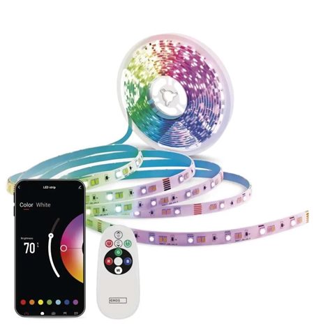 ZPW518R GoSmart LED pásek WiFi 5 m, 22W, 1000lm, RGB/CCT 1