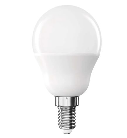 ZQ1E43 LED žárovka Classic Mini Globe / E14 / 6,5 W (60 W) / 806 lm / neutrální bílá 1