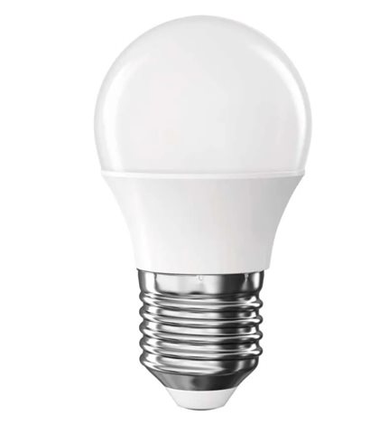 ZQ6E24 LED žárovka Classic Mini Globe / E27 / 4,2 W (40 W) / 470 lm / studená bílá 1