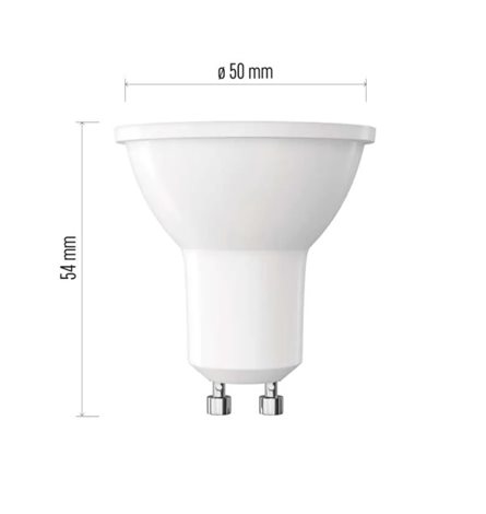 ZQ8342 LED CLS MR16 4,5W(32W) 350lm GU10 CW 3