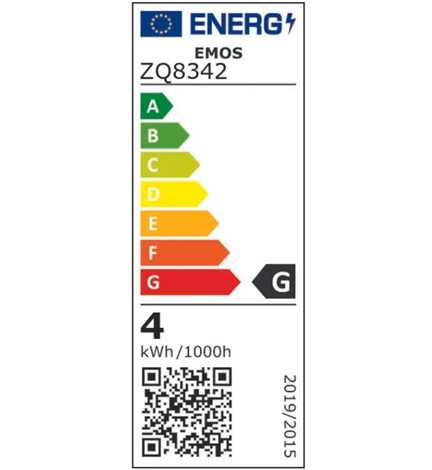 ZQ8342 LED CLS MR16 4,5W(32W) 350lm GU10 CW 5