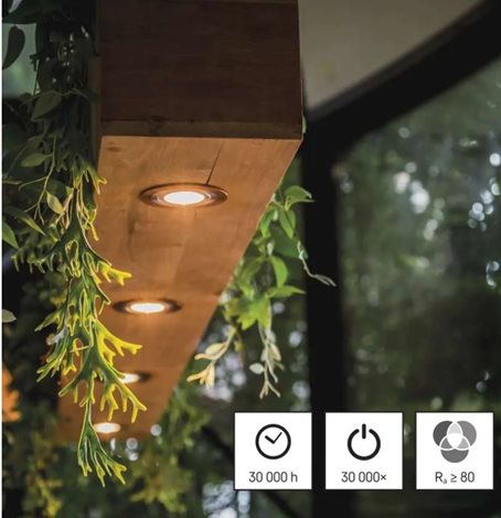 ZQ8E43 LED žárovka Classic MR16 / GU10 / 7 W (60 W) / 800 lm / neutrální bílá 4