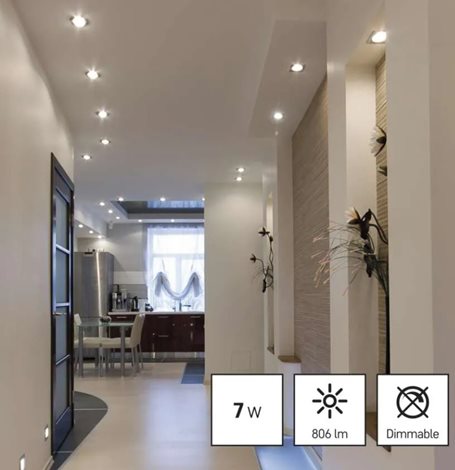 ZQ8E43 LED žárovka Classic MR16 / GU10 / 7 W (60 W) / 800 lm / neutrální bílá 5