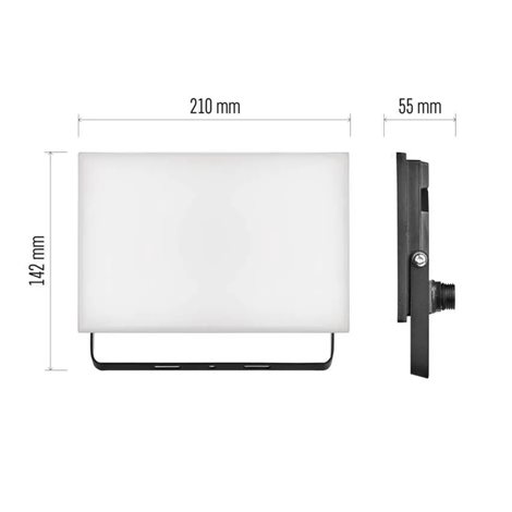 ZS2542 LED reflektor TAMBO, 50 W, 5000 lm, IP65, černý 8
