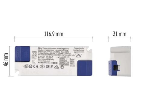 ZD1144T LED PANEL VES.KR 18W 1500LM IP20 WW B TRIAC 9