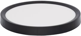 NOMY LED 18W BLACK svítidlo přisazené, 1800lm, CCT 3000/4000/6000K, IP20 
